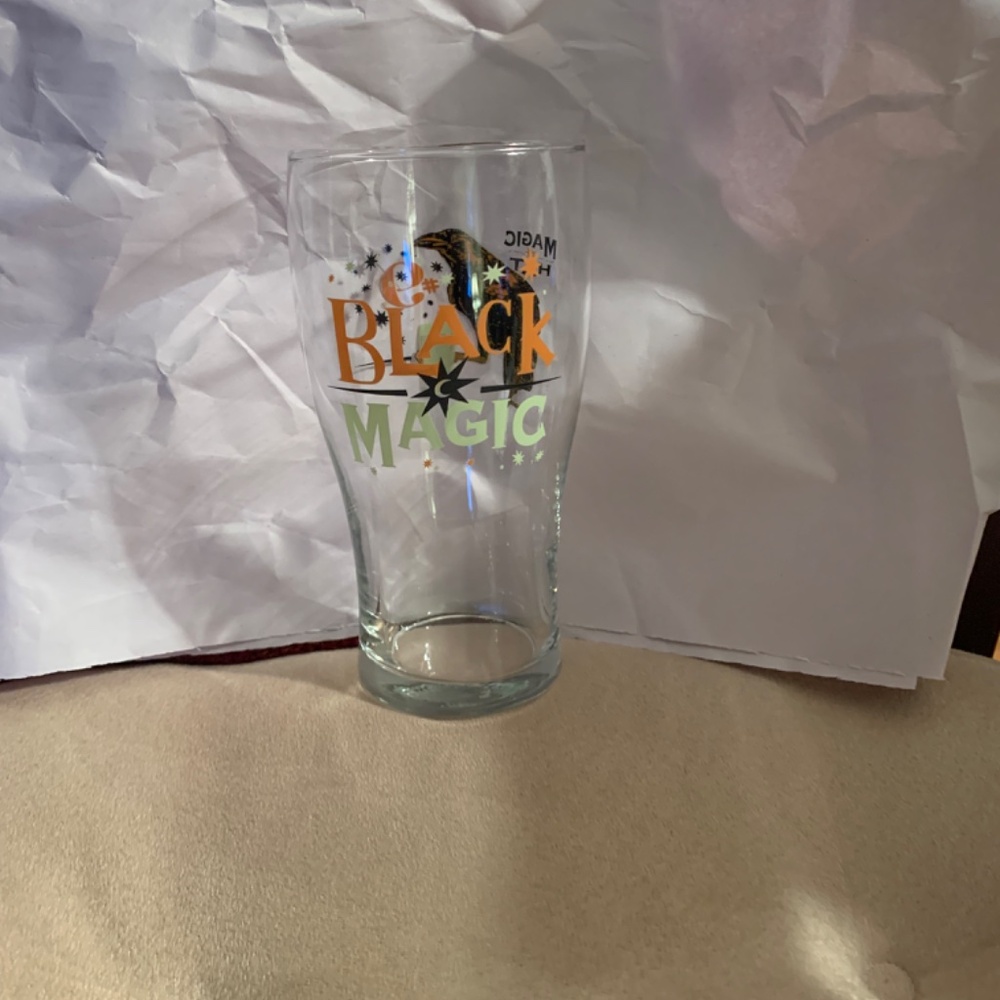 Magic Hat Black Magic Pint Glass 16oz beer